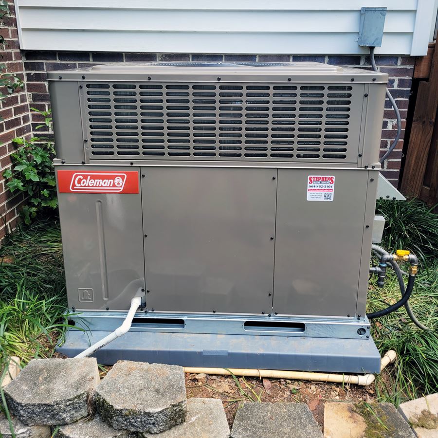 New air conditioner installation simpsonville sc