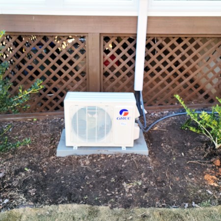 Gree mini split installation in simpsonville sc